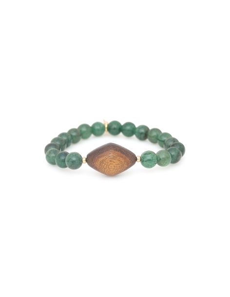 AVENTURINE Bracelet 1 Perle Nature Bijoux
