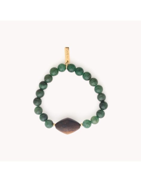 AVENTURINE Bracelet 1 Perle Nature Bijoux 2