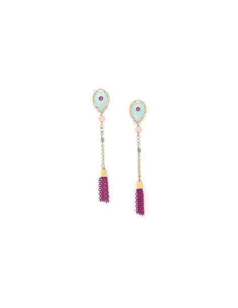 CARLOTTA Boucles D'Oreilles Longues Franck Herval