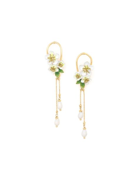 HANA Boucles D'Oreilles 2 Pampilles Franck Herval