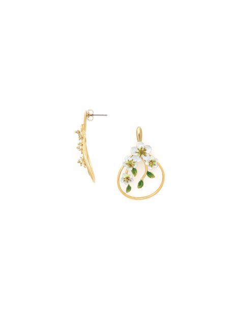 HANA Boucles D'Oreilles Goutte et Fleurs Franck Herval 2