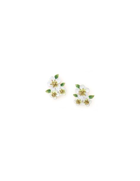 HANA Boucles D'Oreilles 3 Fleurs Franck Herval