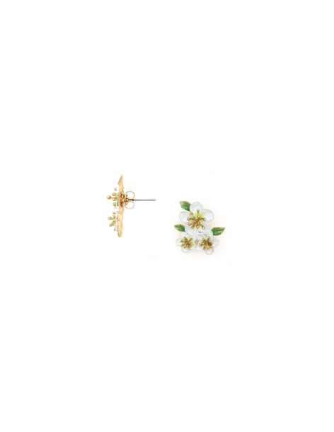 HANA Boucles D'Oreilles 3 Fleurs Franck Herval 2