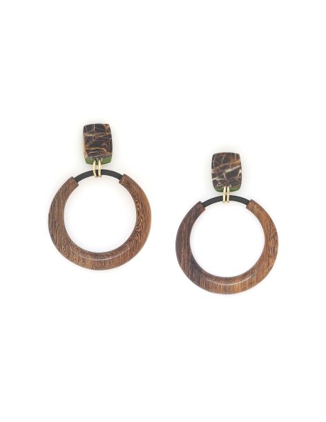 KOMODO Boucles D'Oreilles Gitanes Nature Bijoux