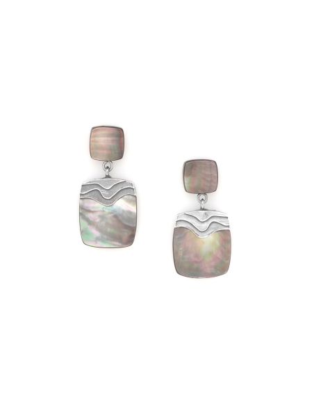 MINDORO Boucles D'Oreilles 2 Eléments Nature Bijoux