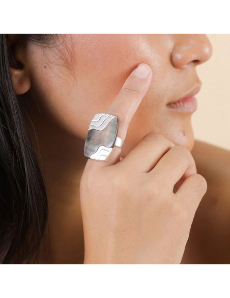 MINDORO Boucles D'Oreilles 2 Eléments Nature Bijoux