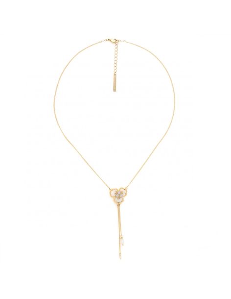 LISETTE Collier Fleur Et Pampilles Franck Herval