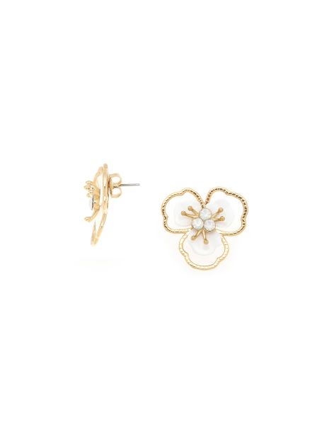 LISETTE Boucles D'Oreilles Fleur Medium Franck Herval 2